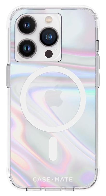 Case-Mate Soap Bubble MagSafe - Etui iPhone 14 Pro (Iridescent)