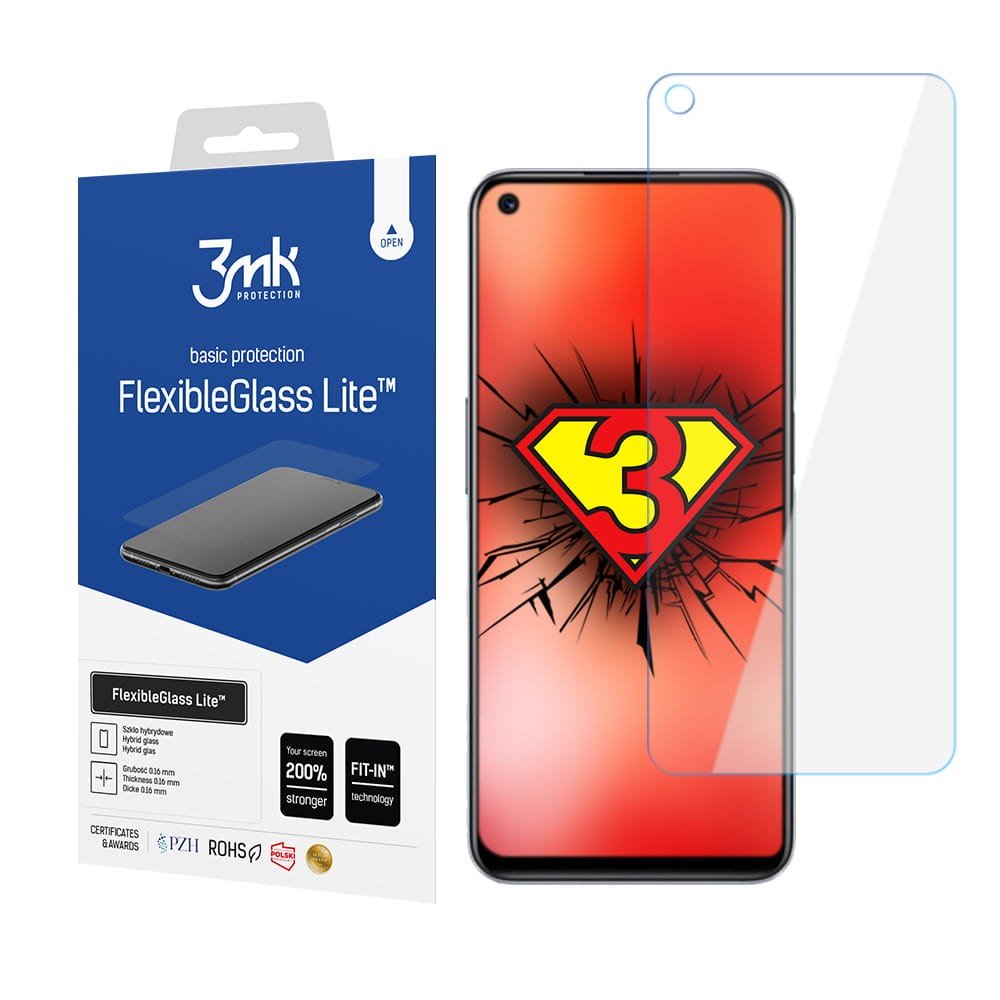 Szkło ochronne 3mk FlexibleGlass Lite Realme 9 5G