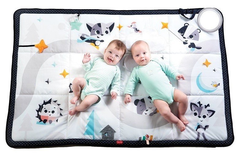 Mata Tiny Love Gigant Magiczna Kraina czarno-biała