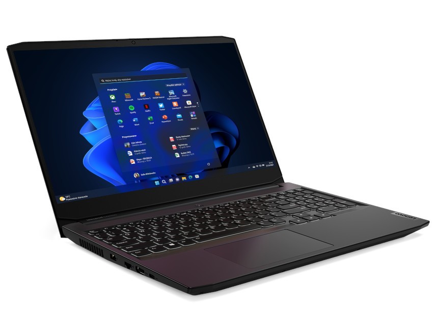 Lenovo Ideapad 3-15 Gaming - Ryzen 5 5500H | 15,6''-144Hz | 16GB | 512GB | W11P | RTX2050 | Czarny
