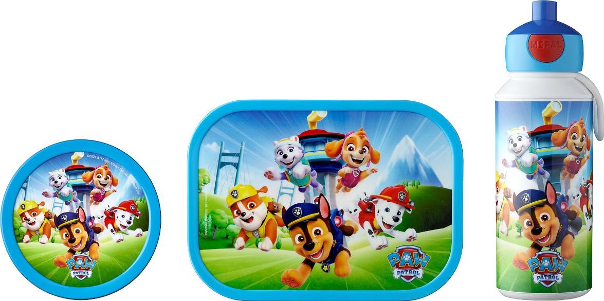 Zestaw śniadaniowy Mepal Campus Paw Patrol Pups Lunch Zestaw 3el. 107410865400 niebieski