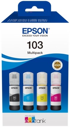 Oryginał Epson 103 EcoTank 4-colour Multipack