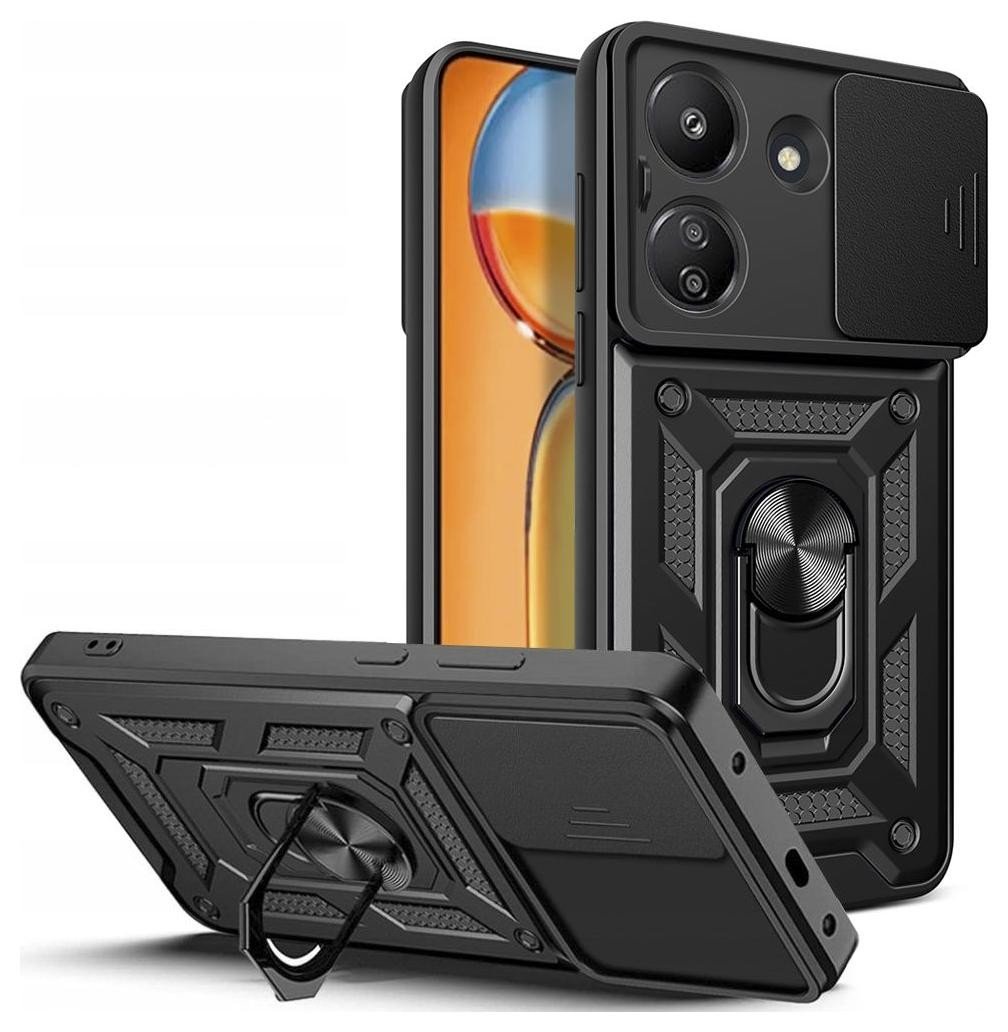 Tech-Protect Camshield Pro Xiaomi Redmi 13C / Poco C65 Black