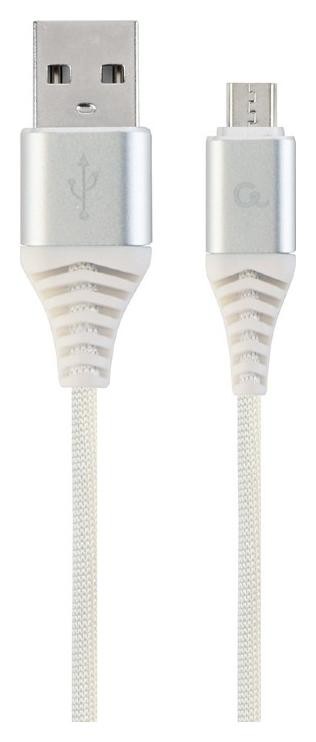 Gembird USB 2.0 - microUSB 2m biały
