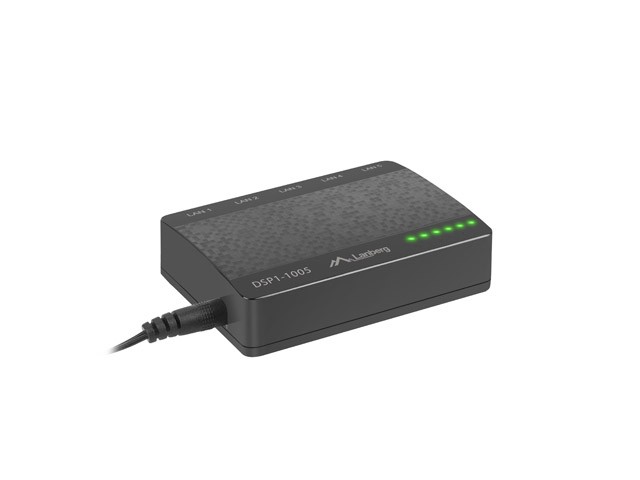 Lanberg switch 5x 1Gb/s niezarządzalny 5V