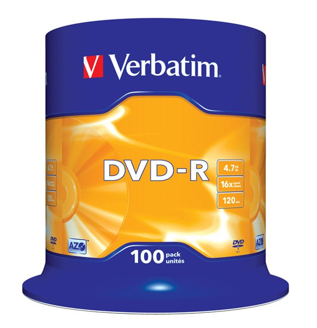 DVD-R Verbatim 100szt
