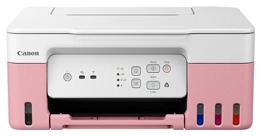 Kolorowa Canon PIXMA G3430 różowa MegaTank