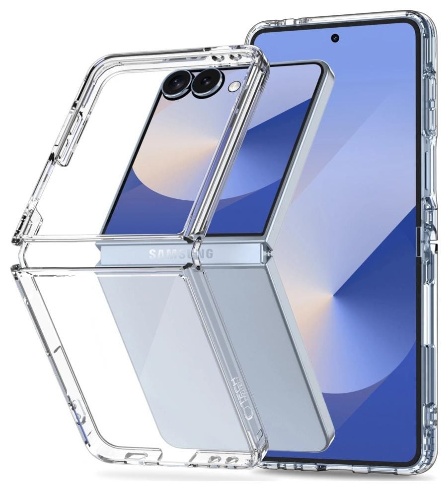Etui typu plecki Tech-Protect Flexair Hybrid Galaxy Z Flip 7 clear