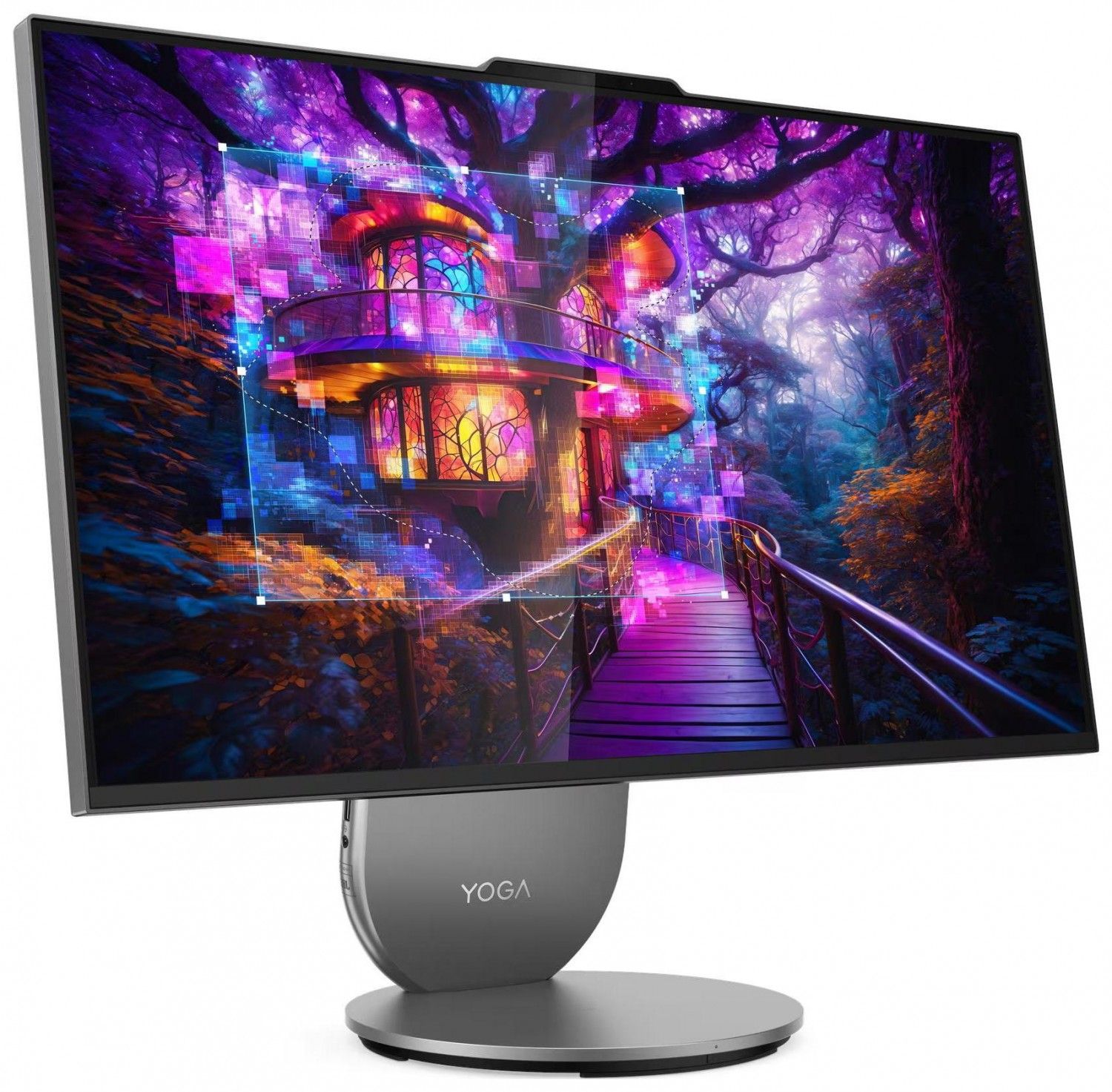 All in one,dla firm i profesjonalistów,domowe multimedia Lenovo Yoga AIO 27 - Ultra 5 125H | 27''-QHD-99% sRGB-120Hz | 16GB | 1TB | Win11Pro | Luna Gr