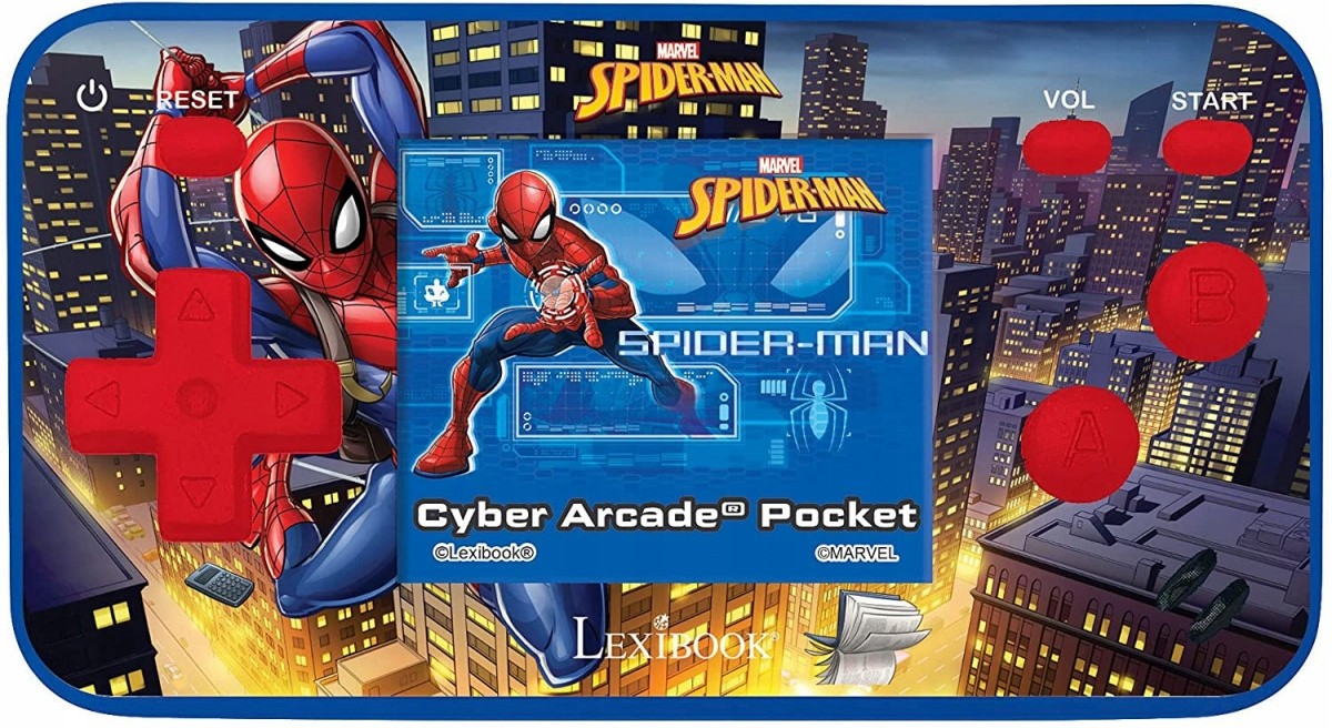 Lexibook Spiderman Compact Cyber Arcade 1.8''
