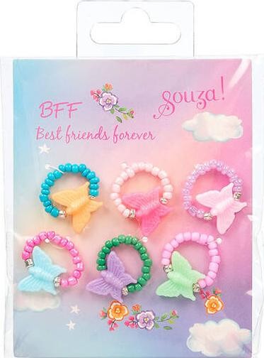 Biżuteria Souza! Dana Pierścionki 6szt. 107252