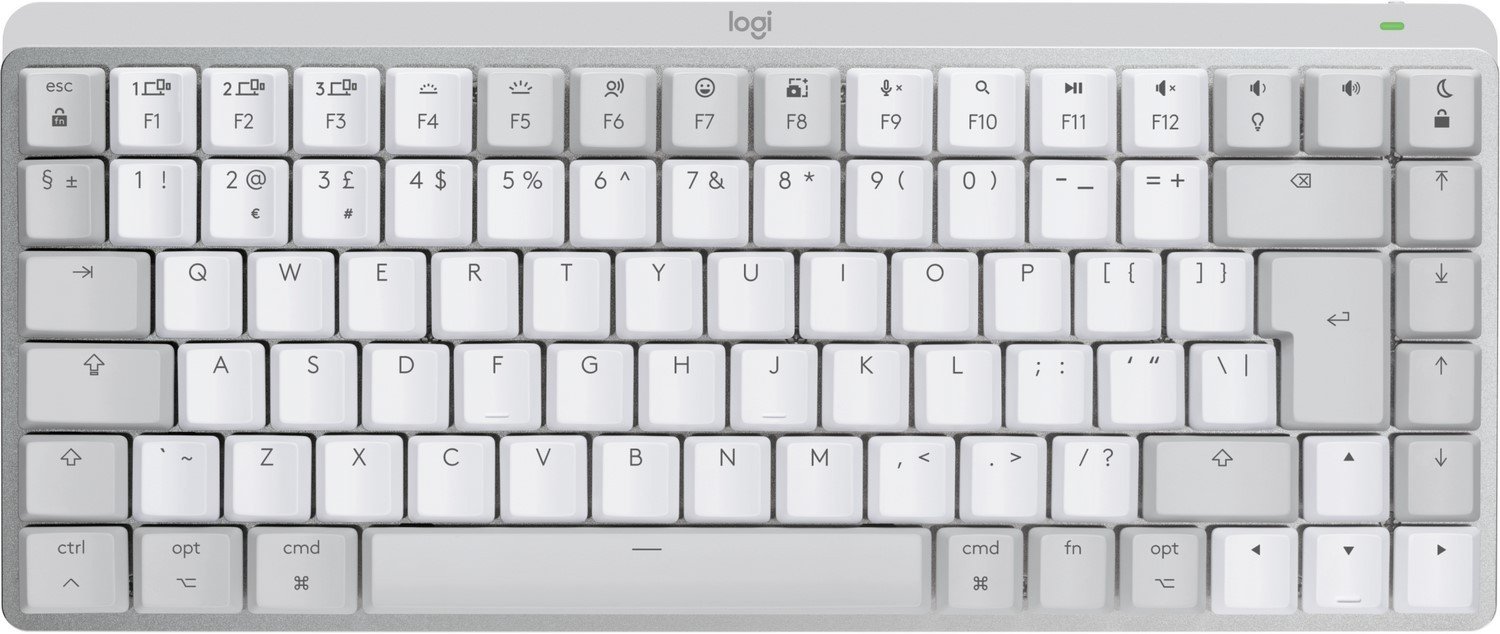 Logitech MX Mechanical Keyboard Mini for Mac Jasnoszary (ciche sprężynujące)
