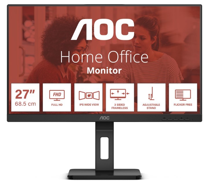 AOC 24E3QAF - 75Hz | Full HD | 24'' | IPS | 4ms