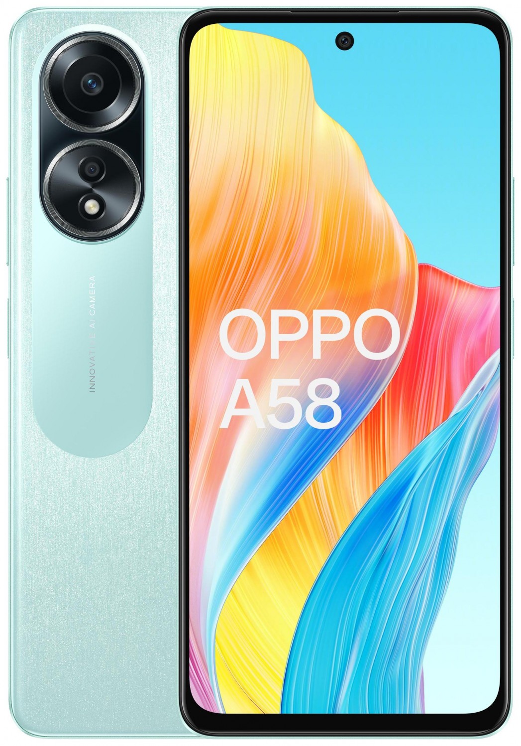 Smartfon OPPO A58 6/128GB turkusowy
