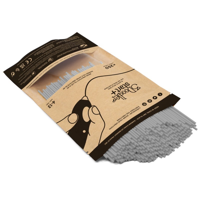 Eko 3Doodler Start Filament Eko | 2.5mm | 250 sztuk | Koala Gray