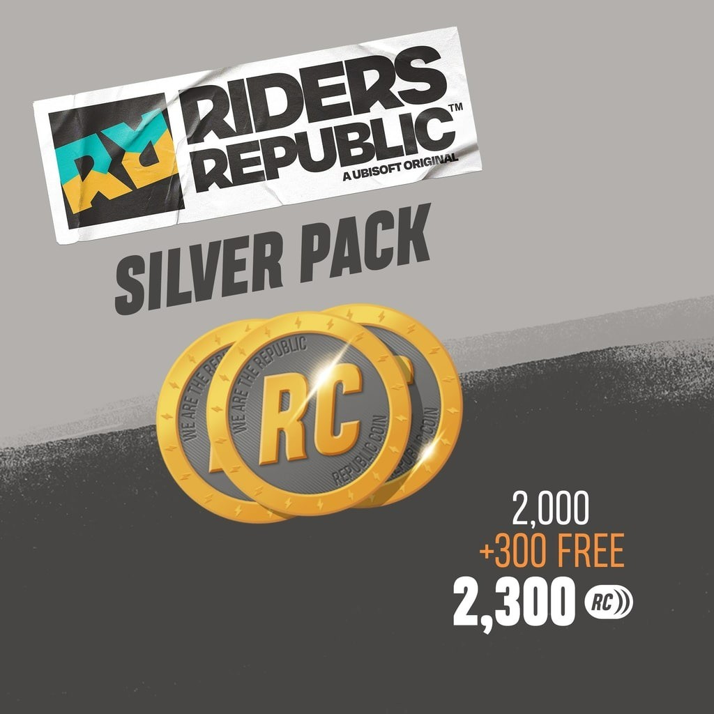 Riders Republic Silver Pack - 2300 monet - ESD