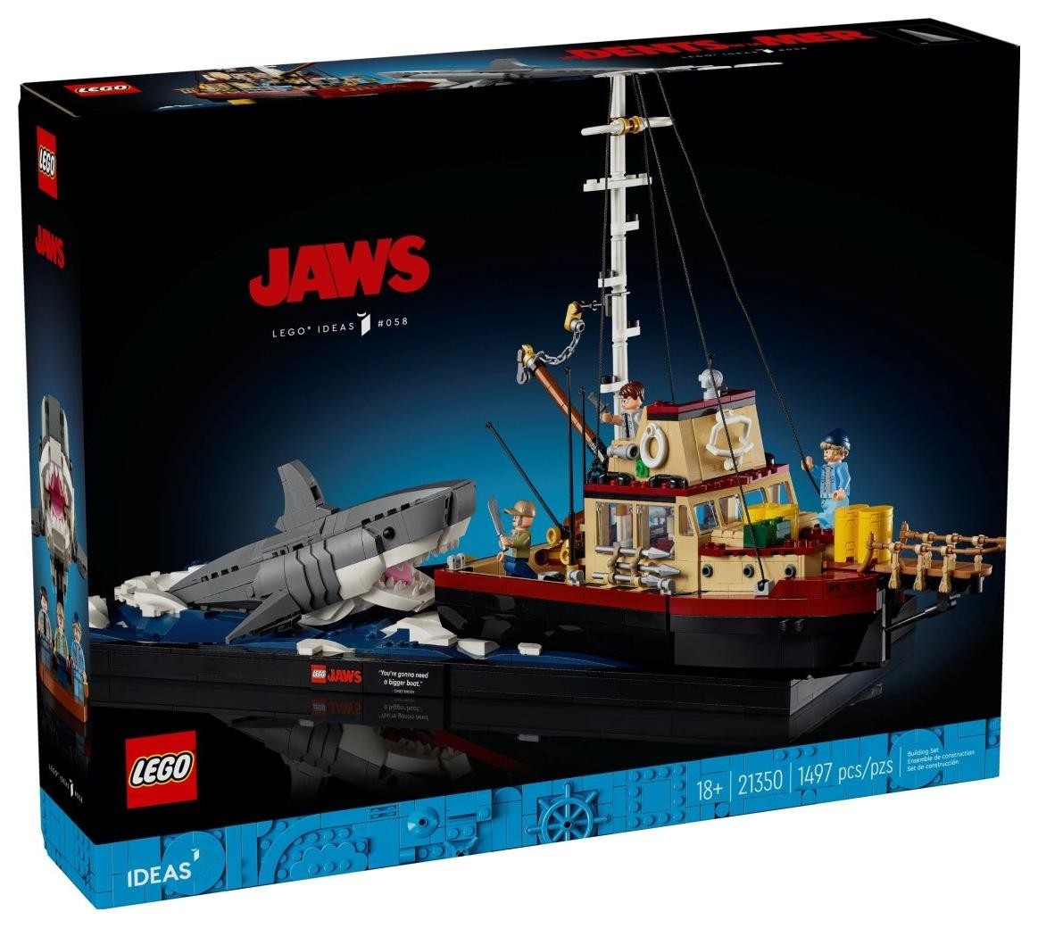 Klocki konstrukcyjne LEGO Ideas 21350 Szczęki