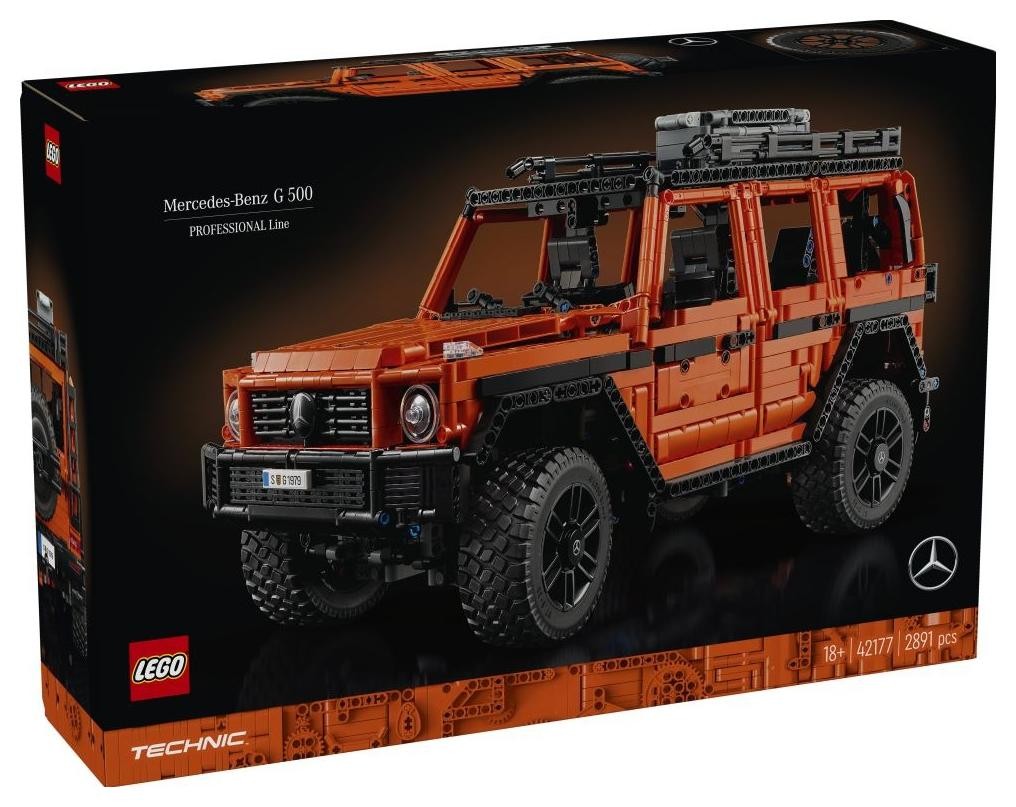 Klocki konstrukcyjne LEGO Technic 42177 Mercedes-Benz G 500 Professional Line