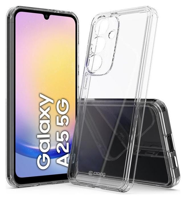 Etui typu plecki Crong Crystal Shield Cover - Etui Samsung Galaxy A25 5G (przezroczysty)