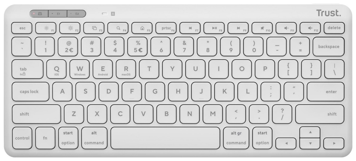 Trust LYRA COMPACT WIRELESS KEYBOARD US