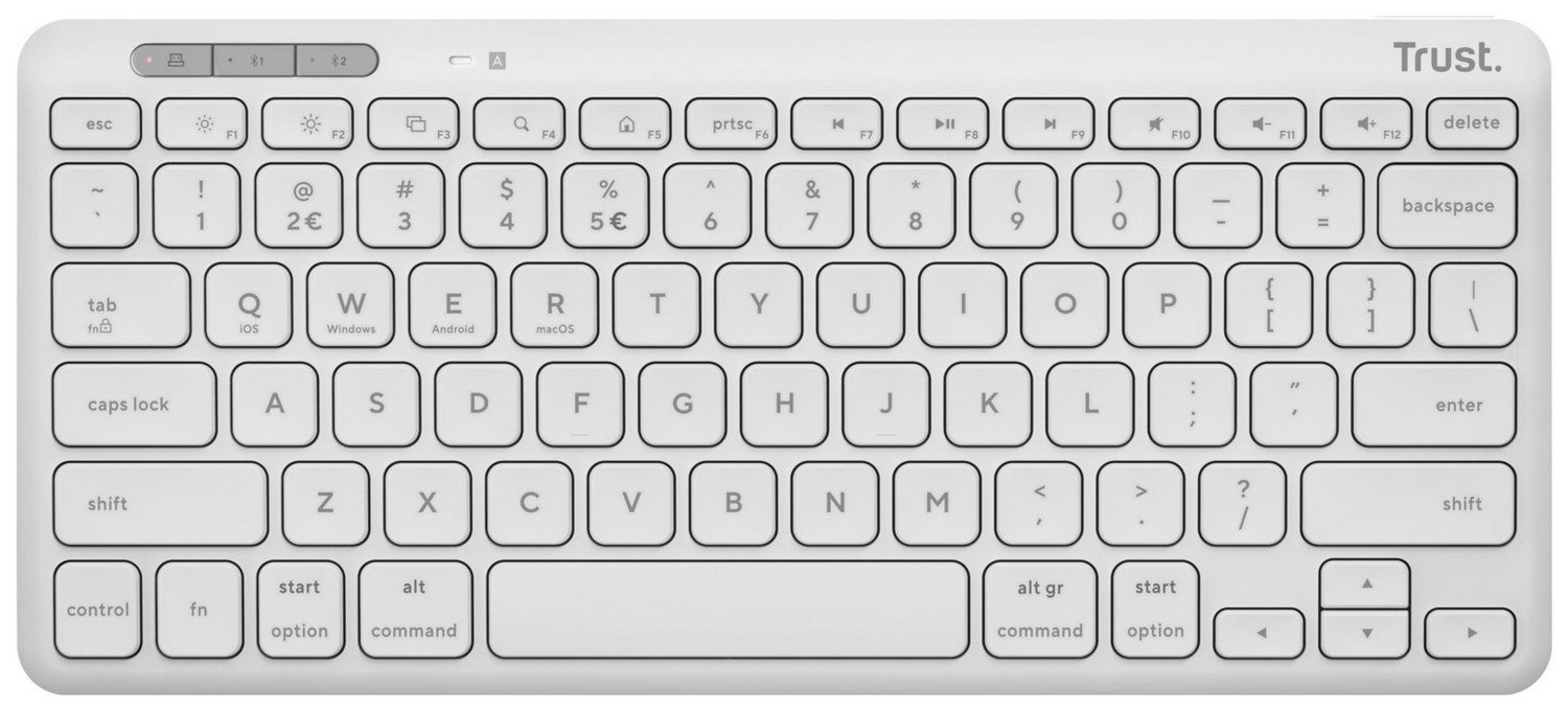 Trust LYRA COMPACT WIRELESS KEYBOARD US