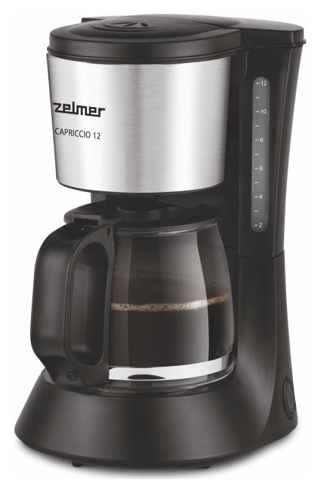 Przelewowy Zelmer Capriccio ZCM1200 srebrno-czarny