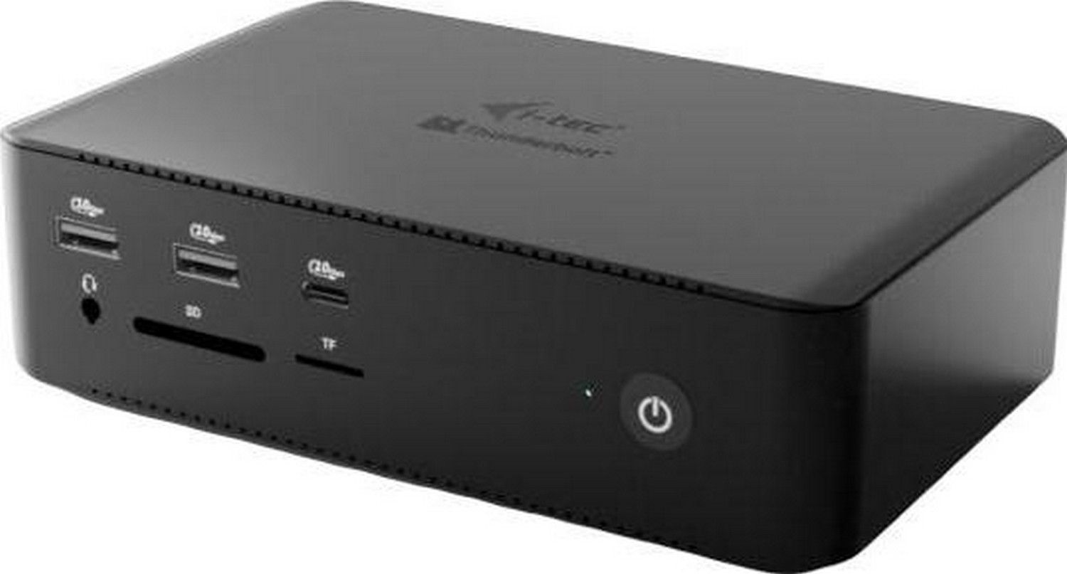 i-tec Thunderbolt5 Quattro Display Dock 2x HDMI 2x TB5 (do 120Gbps, 30W) 5x USB (10Gbps, BC 1.2) 2.5 GLAN AUDIO czytnik kart Power Delivery 140W (ka..