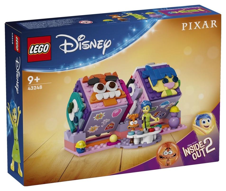 Klocki konstrukcyjne LEGO Disney 43248 W głowie się nie mieści 2 Kostki z emocjami