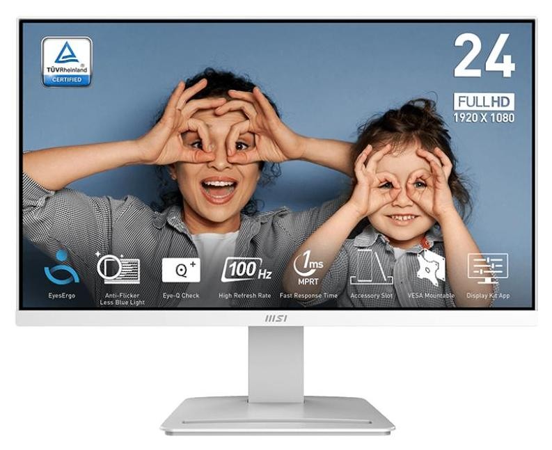 MSI PRO MP2412W - 100Hz | Full HD | 23,8'' | VA | 1ms