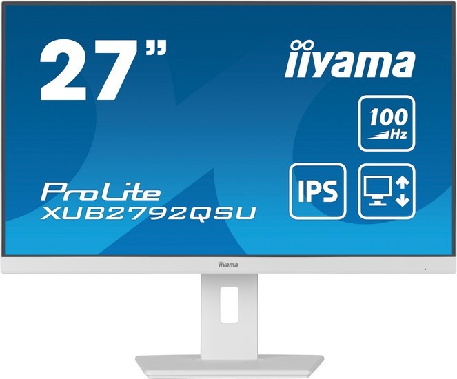iiyama ProLite XUB2792QSU-W6 - 100Hz | QHD | 27'' | IPS | 0,4ms