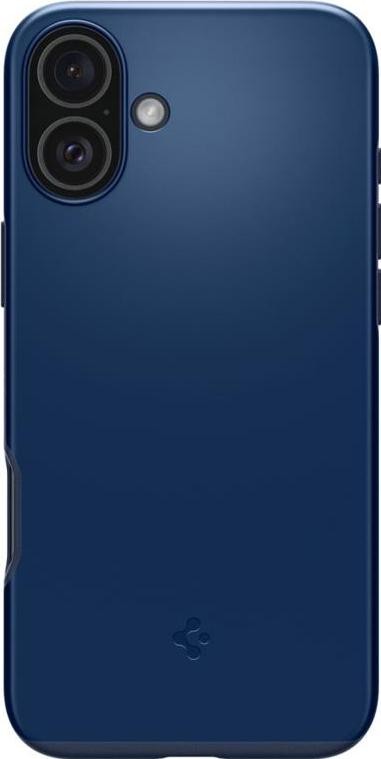 Etui typu plecki Spigen Thin Fit Magsafe iPhone 16 granatowy