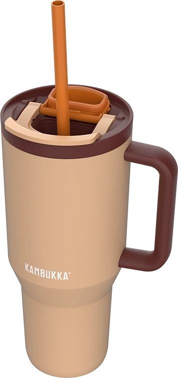 Kubek termiczny Kambukka Rio Tumbler Almond Dream 950ml brązowy