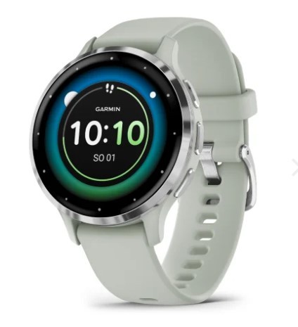 Garmin Venu 3s miętowo-srebrny