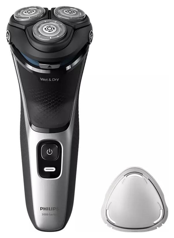Męska Philips S3143/00 czarno-srebrny