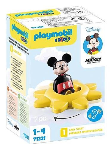 Klocki konstrukcyjne Playmobil Disney & Mickey and Friends 1.2.3 & Disney: Myszka Miki i słoneczko-grzechotka 71321