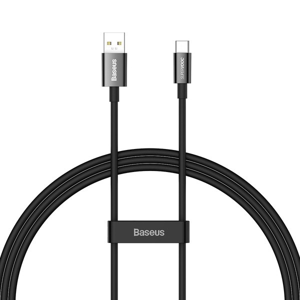 Baseus Superior Series USB do USB-C, 65W, 1m (czarny)