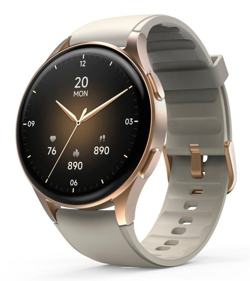 Hama 8900 złota koperta, beżowy pasek silikonowy