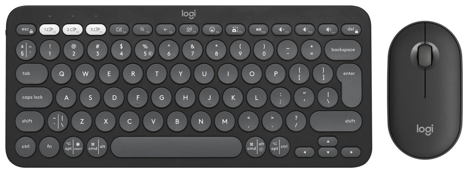 Logitech Pebble 2 Combo Grafitowy