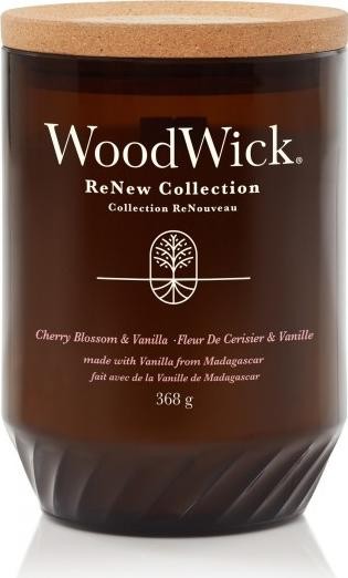 Świeczka duża WoodWick ReNew Cherry Blossom & Vanilla Świeca duża 368g