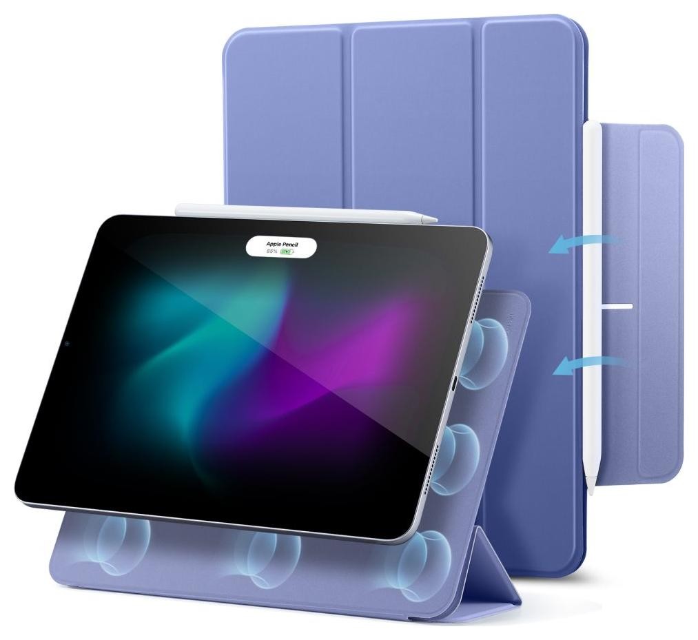 Etui z klapką Esr Rebound Magnetic iPad Pro 12.9 4 / 5 / 6 / 2020-2022 / Air 13 2024 Lavender