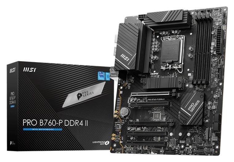 MSI PRO B760-P DDR4 II