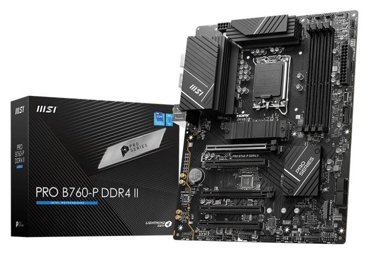 MSI PRO B760-P DDR4 II