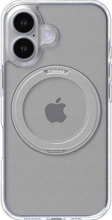 Etui typu plecki Torras Ostand Pro iPhone 16 przezroczysty