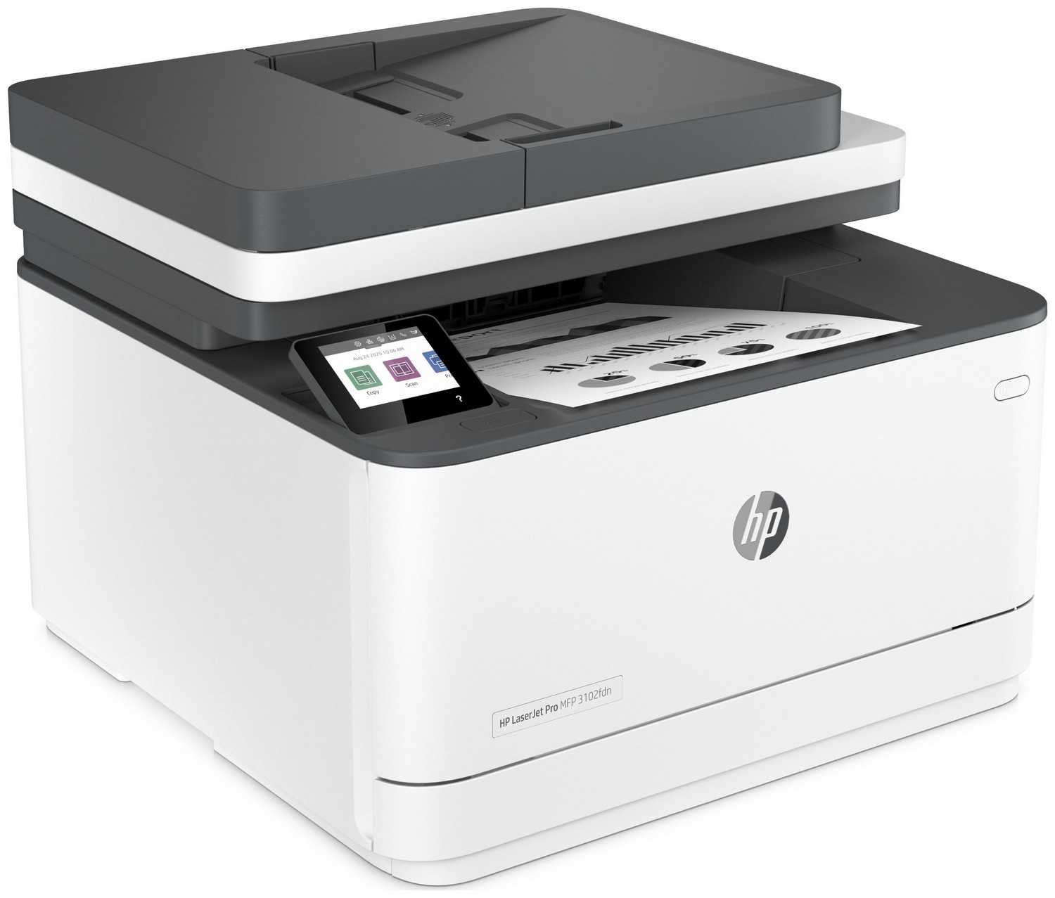 Monochromatyczna HP LaserJet Pro 3102fdn