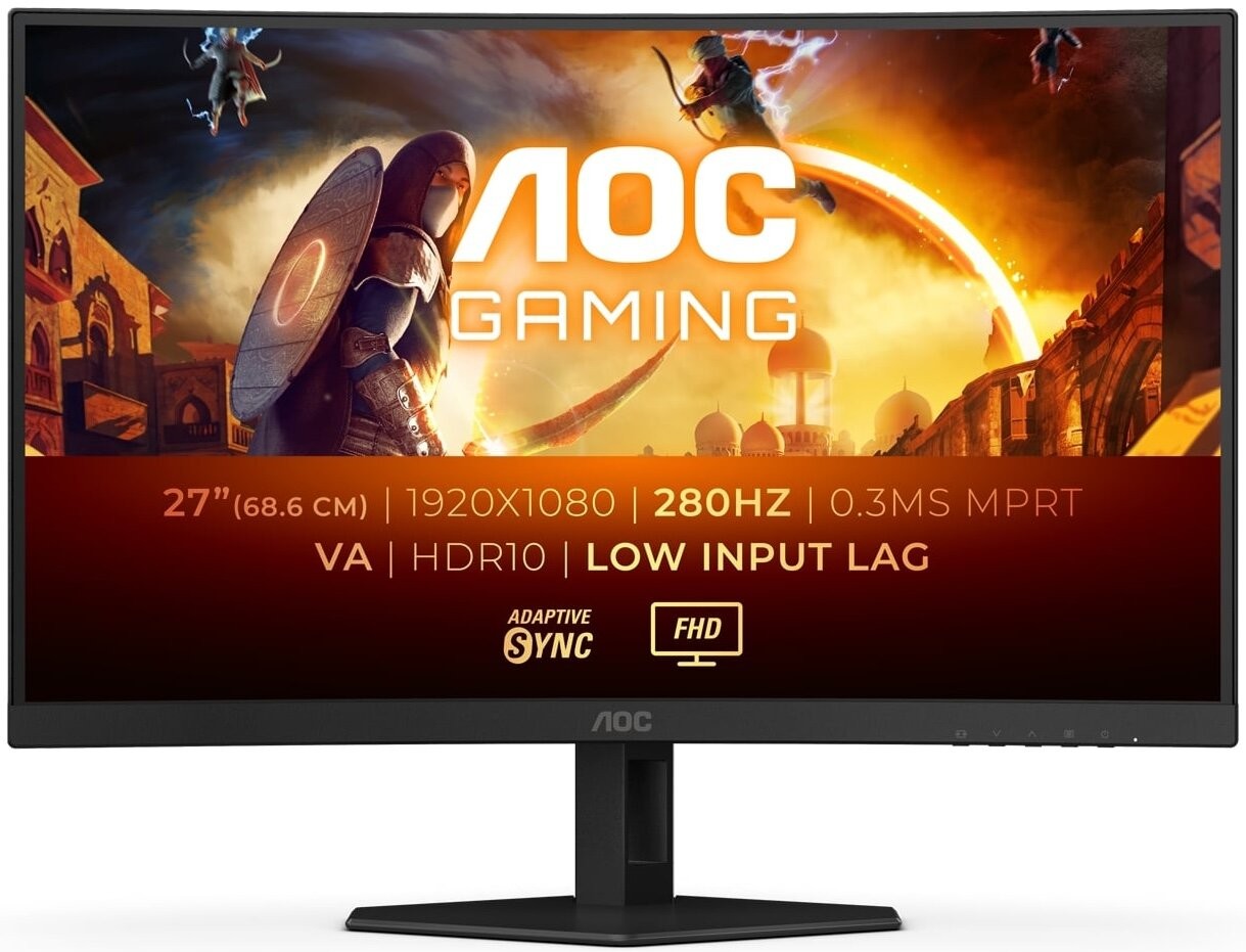 AOC C27G4ZXE - 280Hz | Full HD | 27'' | Fast VA | 0,3ms