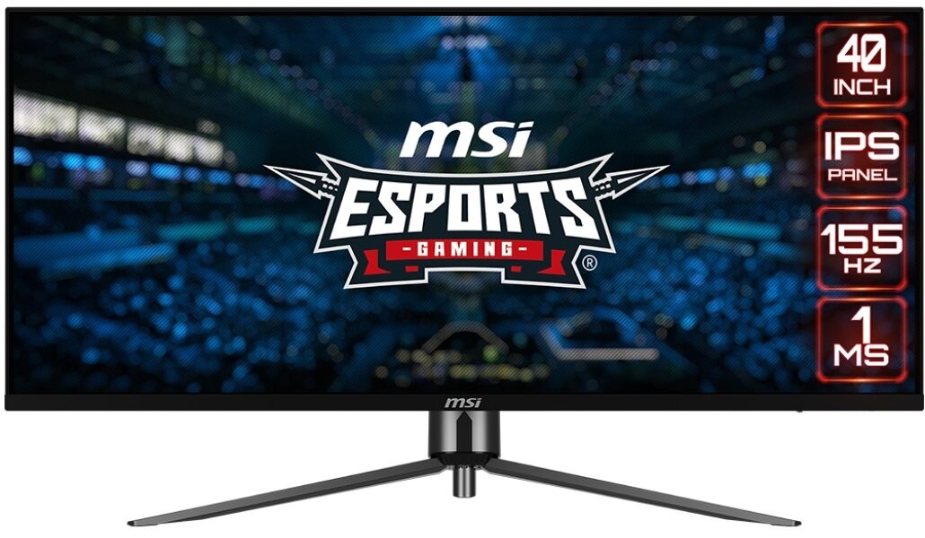 MSI MAG401QR - 40'' | IPS | UWQHD | 1ms | 155Hz