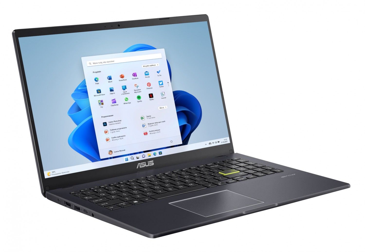 ASUS Vivobook Go 15 E510KA-EJ680 - Celeron M4500 | 15,6''-FHD | 8GB | 512GB | W11H | Niebieski