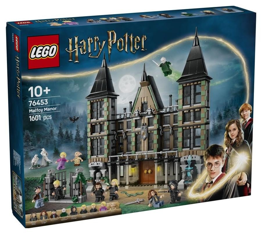 Klocki konstrukcyjne LEGO Harry Potter 76453 Dwór Malfoyów