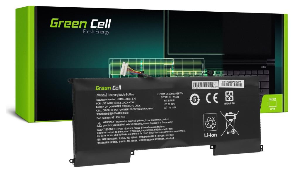 Zamiennik Green Cell AB06XL do HP Envy 13-AD102NW 13-AD015NW 13-AD008NW 13-AD101NW