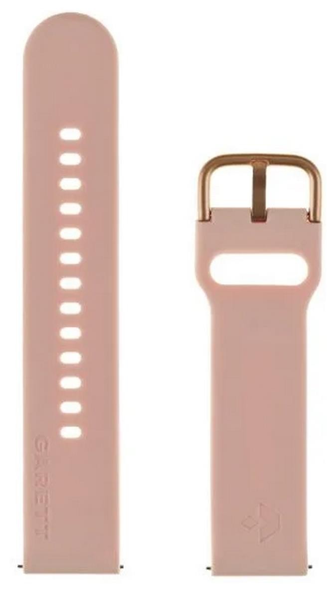 Garett Pasek uniwersalny silikonowy różowy 22 mm